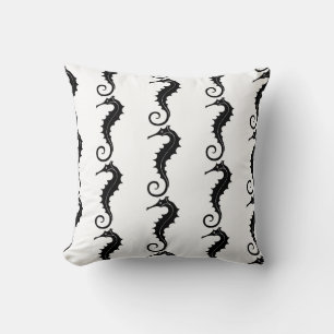 Throw Pillow-Seahorse Pillow