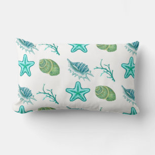 Throw Pillow-Shells Lumbar Pillow