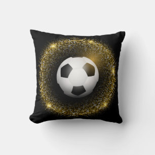 Throw Pillow-Soccer Pillow