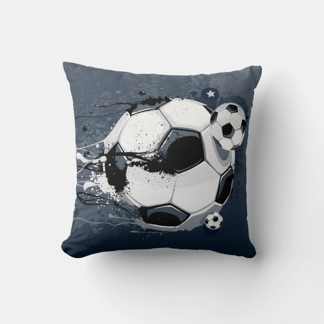 Throw Pillow-Soccer Pillow (Front)
