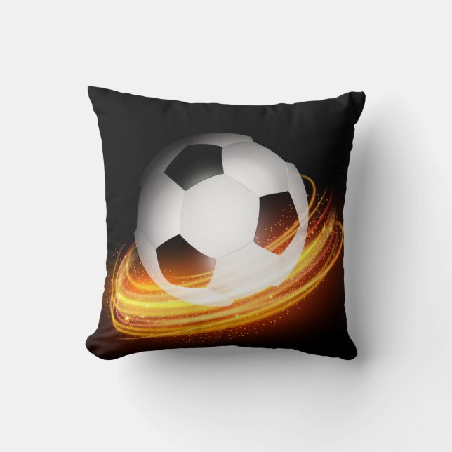 Throw Pillow-Soccer Pillow (Front)