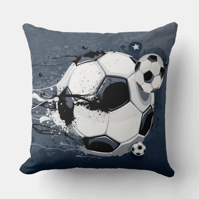Throw Pillow-Soccer Pillow (Front)