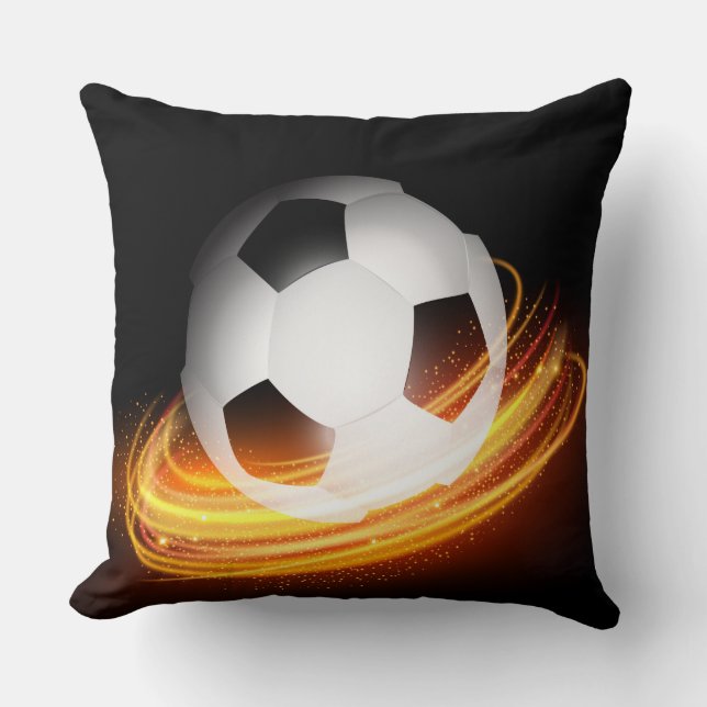 Throw Pillow-Soccer Pillow (Front)