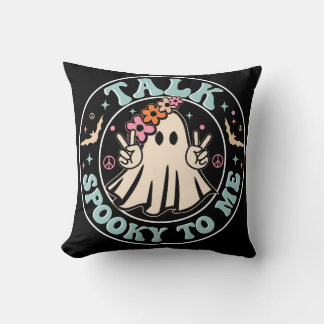 Throw Pillow, Spooky Design, Fall Fashion. Pillow