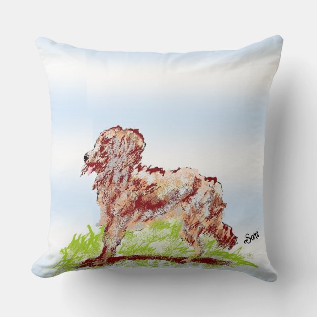 Throw Pillow : Spring Day  (Front)