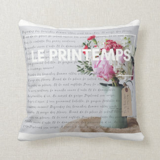 Throw Pillow - Springtime - French Decor