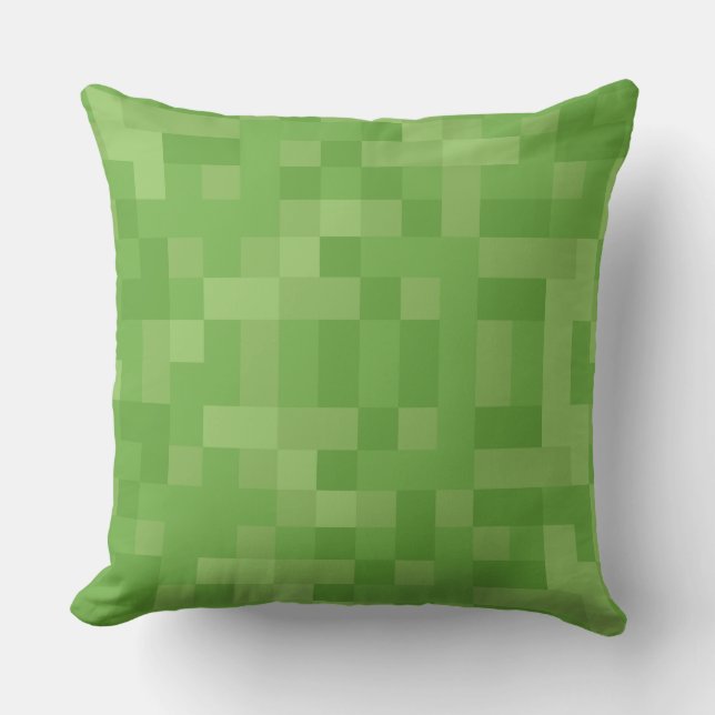 Throw Pillow Square turn "Turn Grass&Earth" (Front)