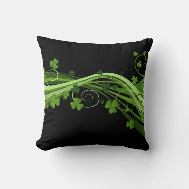 Throw Pillow-St. Patrick's Day Pillow (Front)