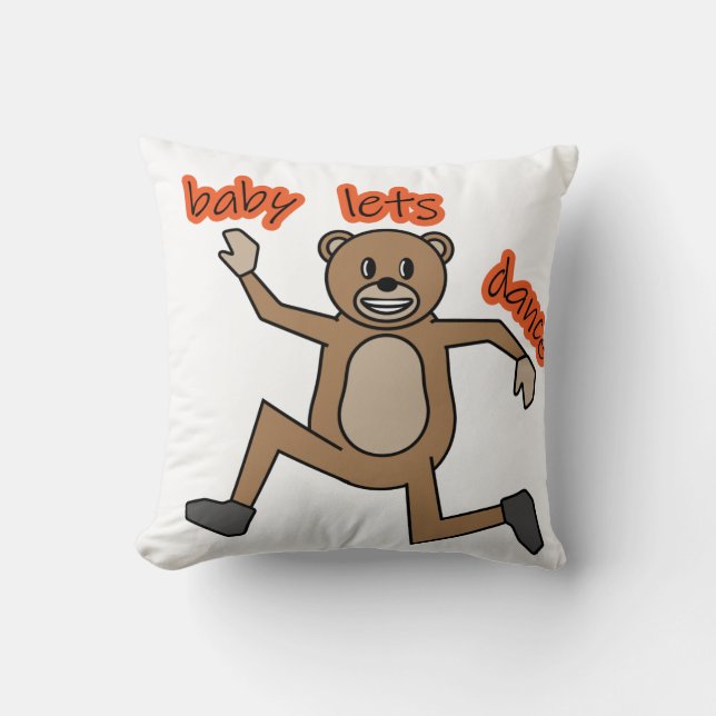 Throw Pillow Teddy (Front)