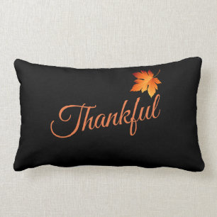 Throw Pillow-Thankful Lumbar Pillow