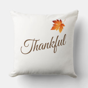 Throw Pillow-Thankful Lumbar Pillow