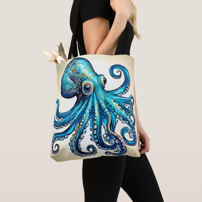 Throw Pillow Tote Bag (Close Up)
