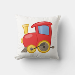 Throw Pillow/Toy Train Pillow