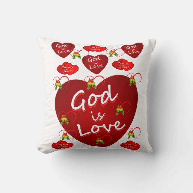 Throw Pillow Valentine's Day (Front)