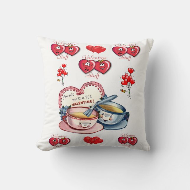 Throw Pillow Valentine's Day (Front)