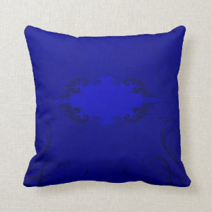 Throw Pillow - Velvet Blue