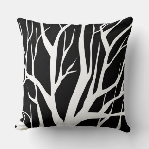 Throw Pillow-Winter Tree Pillow