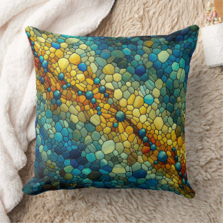 Throw Pillow with artwork 55 - Embossed artwork.