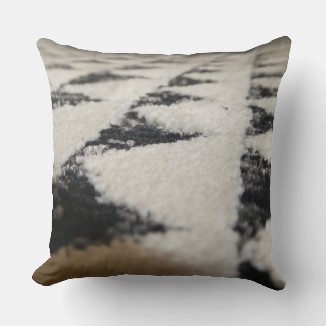 Throw Pillow With Beautiful Design On It (Front)