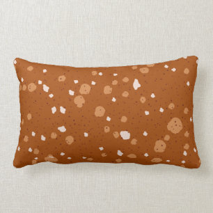 Throw Pillow With Elegant Terrazzo Texture