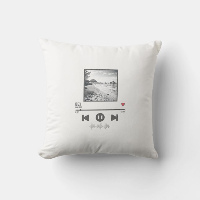 Throw PillowCustomizable Throw Pillow – Add Style  (Front)