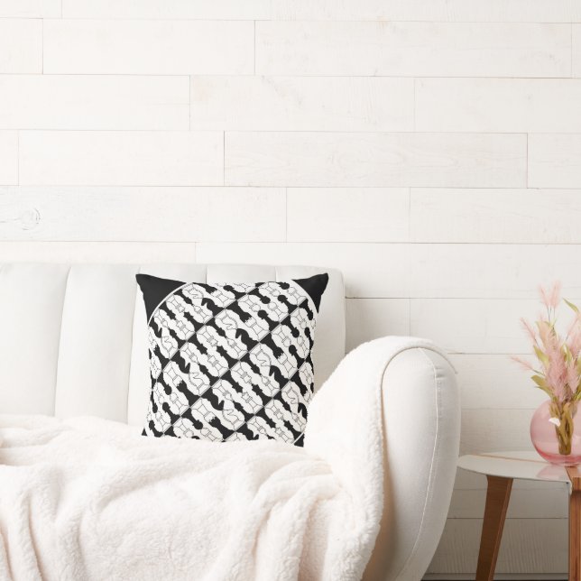 Throw Pillows chess (Couch)