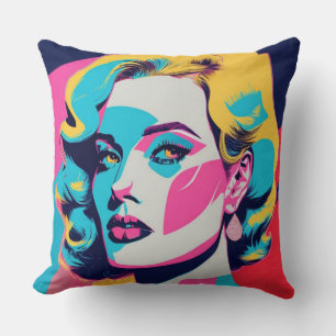 Throw pillows, Pop art Pillow