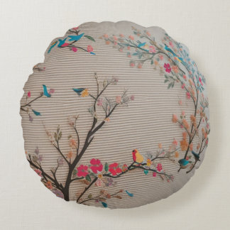 Throw round pillow