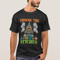Throw the Dice Pumpkin Witches Bunco Game Lover Ha