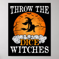 Throw The Dice Witches Bunco Party 