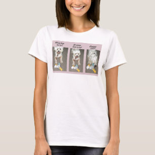 Throw the Toy Tee with White Dog