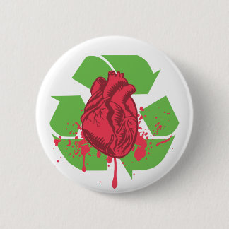 Throw your Heart 2 Inch Round Button