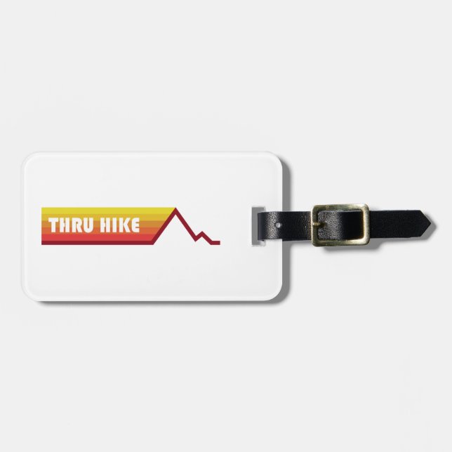 Thru Hike Luggage Tag (Front Horizontal)