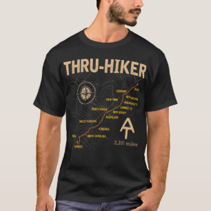 Thruh Hiker Appalachian Trail Hiking  T-Shirt