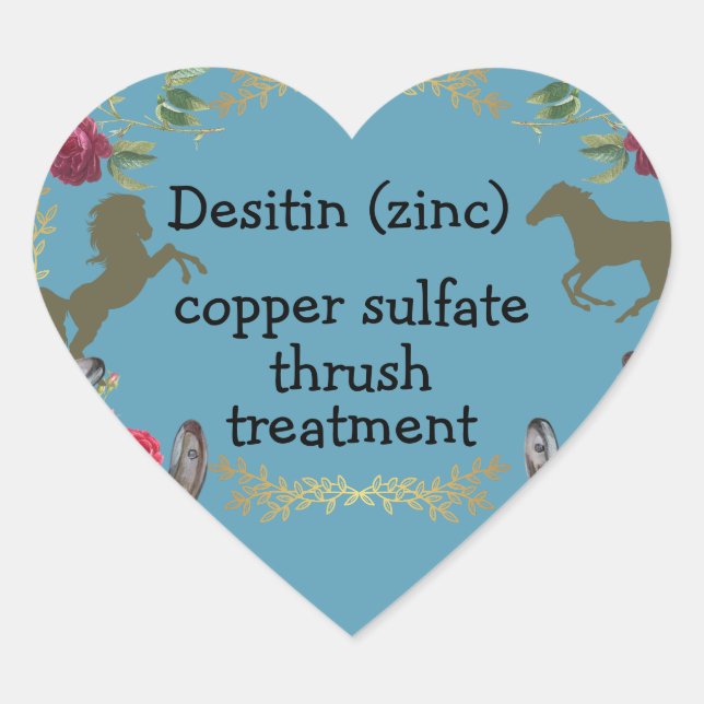 thrush treatment square sticker (Front)