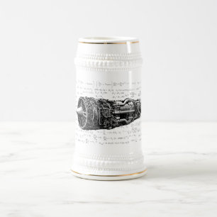 Thrust matters! beer stein