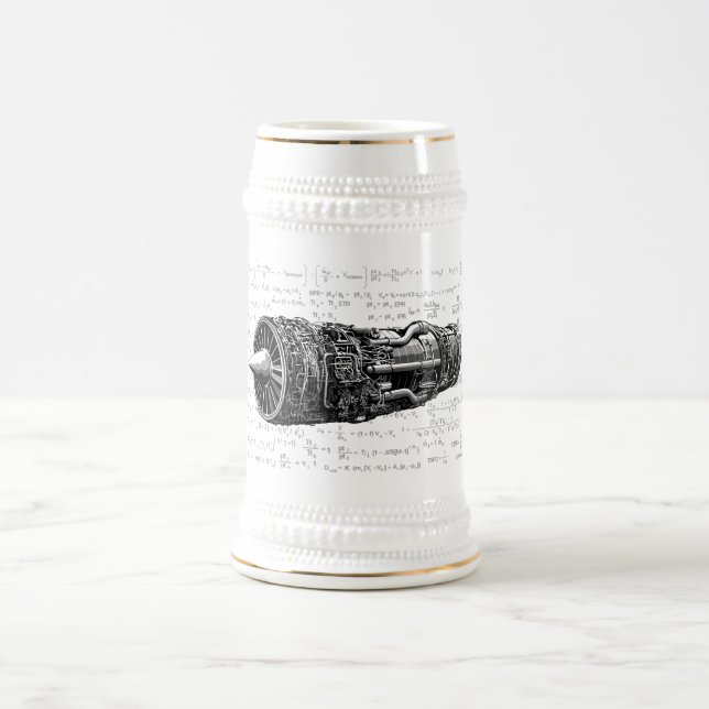 Thrust matters! beer stein (Center)