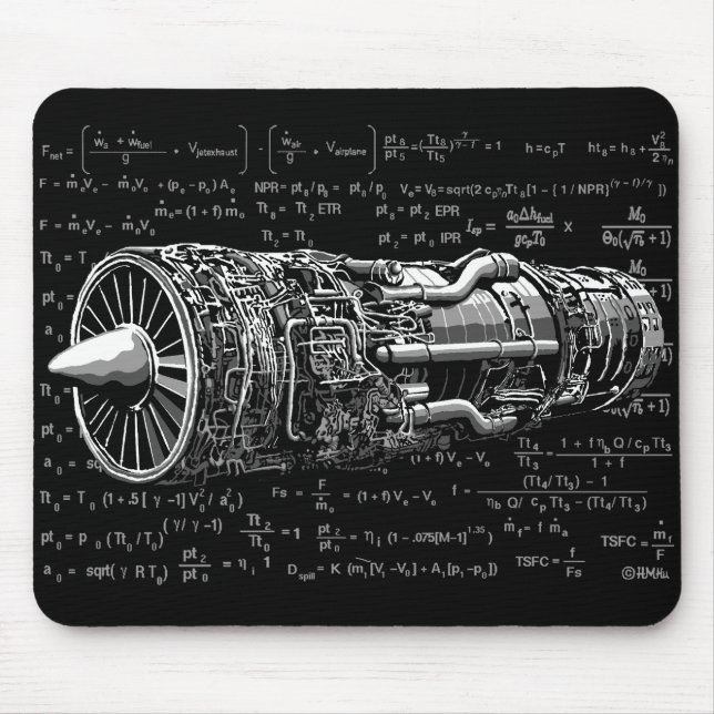 Thrust matters! mouse pad (Front)