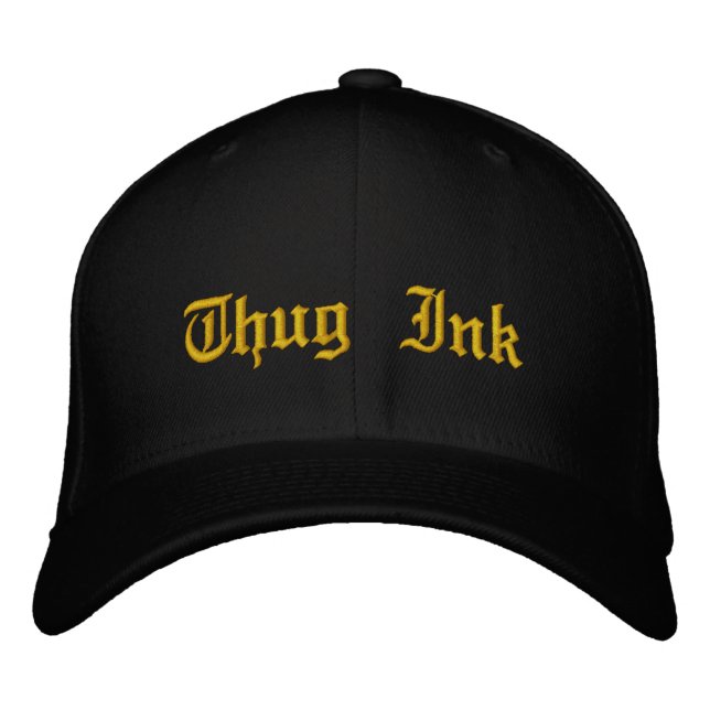 Thug Ink Logo Embroidered Hat (Front)