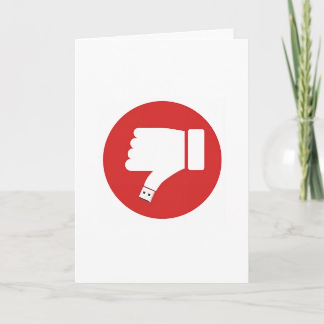 THUMB DRIVE  CARD (Front)