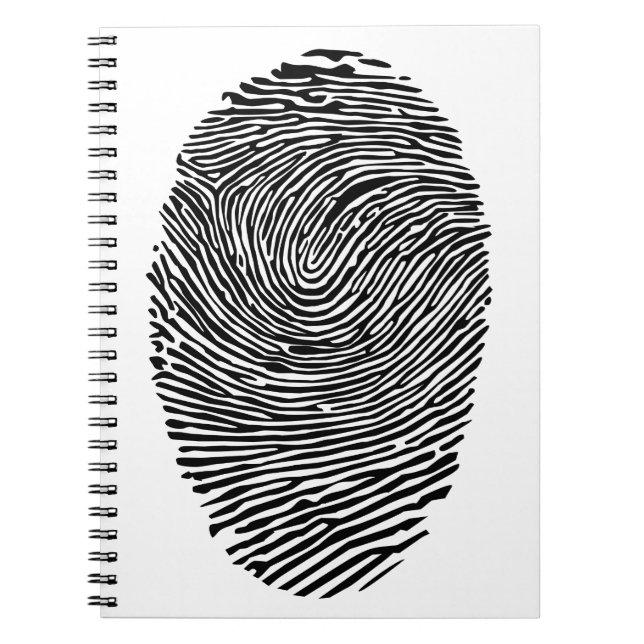 Thumb finger print  notebook (Front)