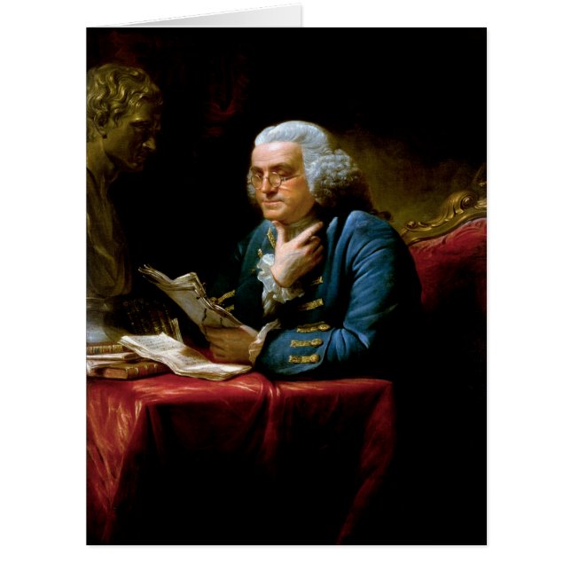 Thumb Portrait, Benjamin Franklin Founding Father (Front)