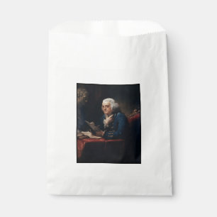 Thumb Portrait, Benjamin Franklin Founding Father Favour Bag