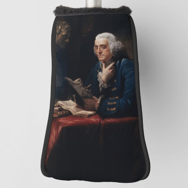 Thumb Portrait, Benjamin Franklin Founding Father Golf Head Cover (Rotate 90)