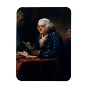 Thumb Portrait, Benjamin Franklin Founding Father Magnet