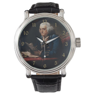 Thumb Portrait, Benjamin Franklin Founding Father Watch