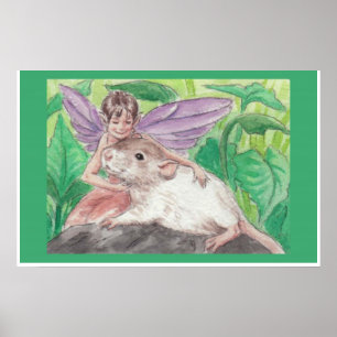 Thumbalina & the Rat Poster