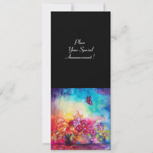 THUMBELINA,FLOWER BASKET AND BUTTERFLY ANNOUNCEMENT