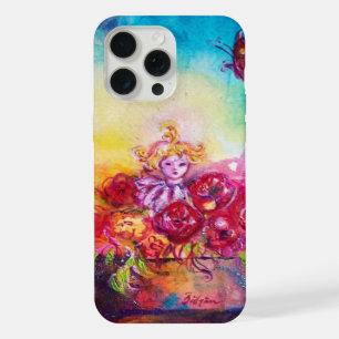 THUMBELINA ,FLOWER BASKET AND BUTTERFLY iPhone 15 PRO MAX CASE
