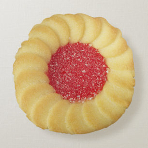 Thumbprint Cookie Round Pillow